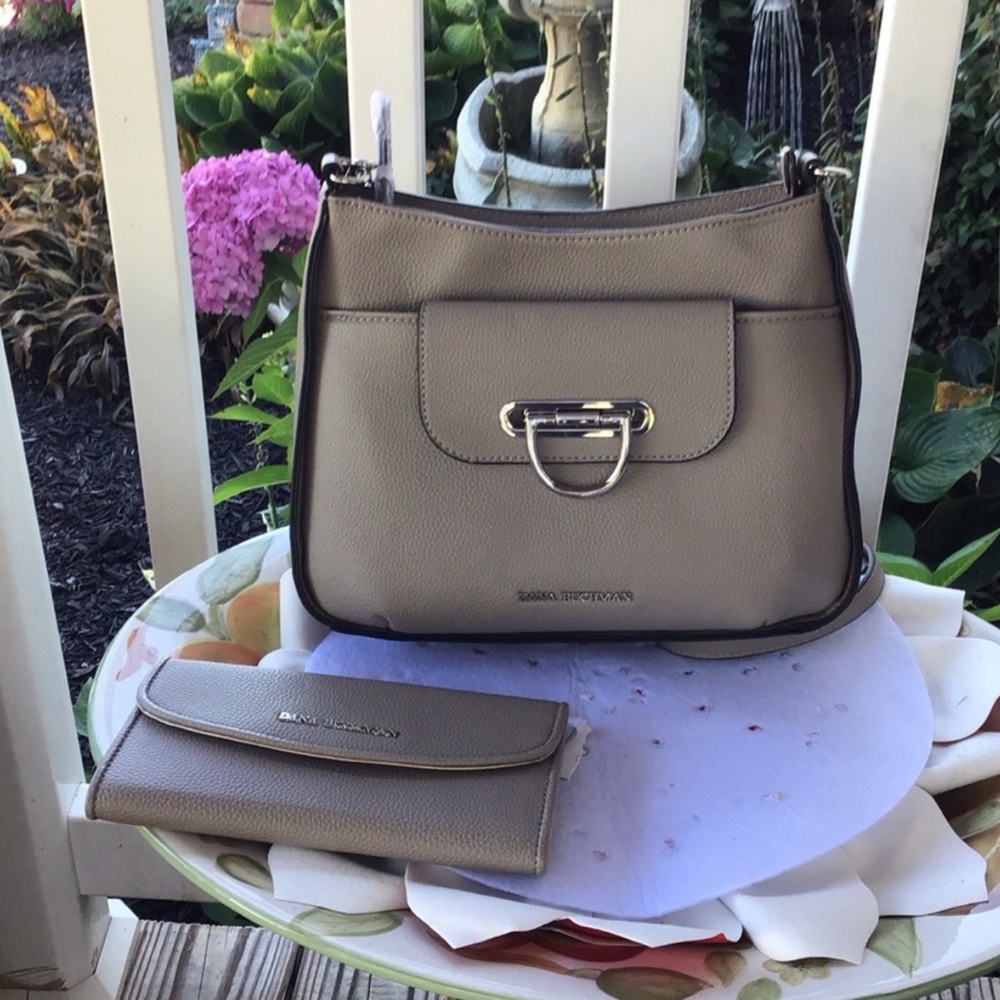 Dana Buchman Crossbody with matching Wallet / check book